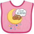 thumbnail image 3 of Inktastic I Love My Big Brother Boys or Girls Baby Bib, 3 of 4