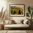 thumbnail image 3 of Tuscan Countryside in Autumn 3 - Tuscany Italy Photography Black Framed Wall Art Print 12 x 18 inches, 3 of 4