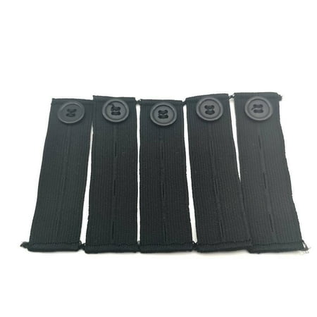 

5PCS Waist Band Extender Button Trousers Maternity Expander Elastic Waistband
