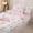 White Pink 01, variant on Manfei Kawaii Princess Zipper Twin Comforter Sets with Fitted Sheet and 2 Pillowcases, Dreamy Castle Zipper Bedding Set, Pink Reversible, 4pcs