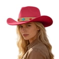 thumbnail image 5 of Chapeau de Cowboy Style Western pour Usage Quotidien à la Maison avec Design Classique et Attrait Intemporel, 5 of 5