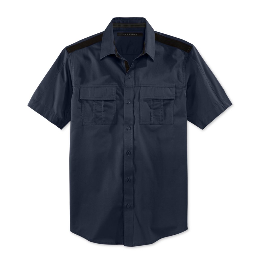 sean john men's button down shirts
