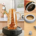 thumbnail image 5 of Oil Dispenser Bottle with Drip Free Spout, 2025 New Oil Dispenser Bottle, 34OZ Glass Olive Oil Dispenser Bottle for Kitchen Gadgets (Brown, 800ml), 5 of 9