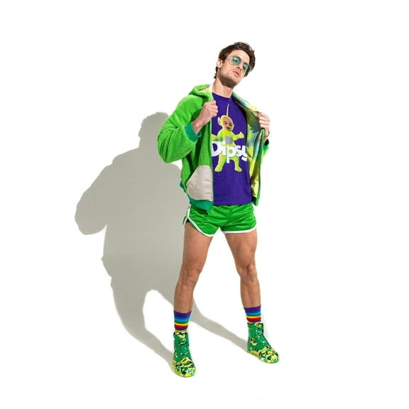 A Leading Role x Teletubbies Premium Adult Dipsy Zip Up Hoodie