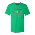 thumbnail image 2 of Wild Bobby, I Don't Need Google My Mom Knows Everything Mens Premium Tri Blend T-Shirt, Envy, X-Large, 2 of 3