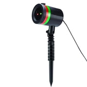 Outdoor Red and/or Green Laser Light Star Display Projector with Blinking and Steady Modes