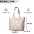 thumbnail image 5 of Daisy Women's Large Weekend Travel Bag Moving Canvas Handbag Thick Double Layer Beach Weekend Travel Unisex Hospital Maternity Delivery with Toiletry Waterproof, 5 of 5