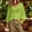 Green, variant on Womens Crochet Cover Ups Batwing Sleeve Sweater Crop Tops Lightweight Summer Boho Knit Sheer Poncho Top