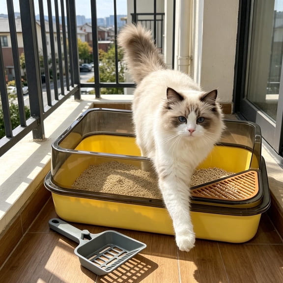ScrewFree Automatic Cat Litter Box