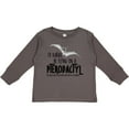 thumbnail image 3 of Inktastic Flying Pterodactyl Boys or Girls Long Sleeve Toddler T-Shirt, 3 of 5