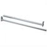 National Hardware - V209 48" - 72" Adjustable Closet Rod - Bright Zinc