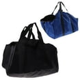 thumbnail image 3 of LOVIVER Sac de Transport de Bûches Grande Capacité Sac à Main pour Bois de Chauffage pour Cheminée Extérieur Bleu, 3 of 8