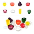 thumbnail image 5 of Cute Kitchen Vegetable Fruits Shaped Plastic Fresh Storage Box Crisper Lemon Tomato Orange Onion Garlic Green Pepper Holder Containers Case, 5 of 9