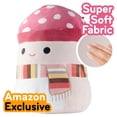 thumbnail image 2 of Peluche Squishmallows Original Malcolm The Mushroom, 25 cm, 2 of 6