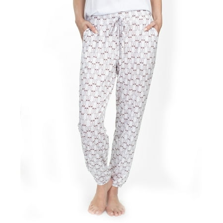 

Cool Girl Women s Keep it Basic Cooling & Moisture Wickin Pajama Jogger Sleep Pant Pant Slippers Large