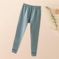 thumbnail image 4 of UQJfacai Boys Girls Cotton Leggings Thermal Underwear for Kids Thermals Long Johns Fall Winter Strechy Soft Comfy Base Layer 2-15 Years, 4 of 4