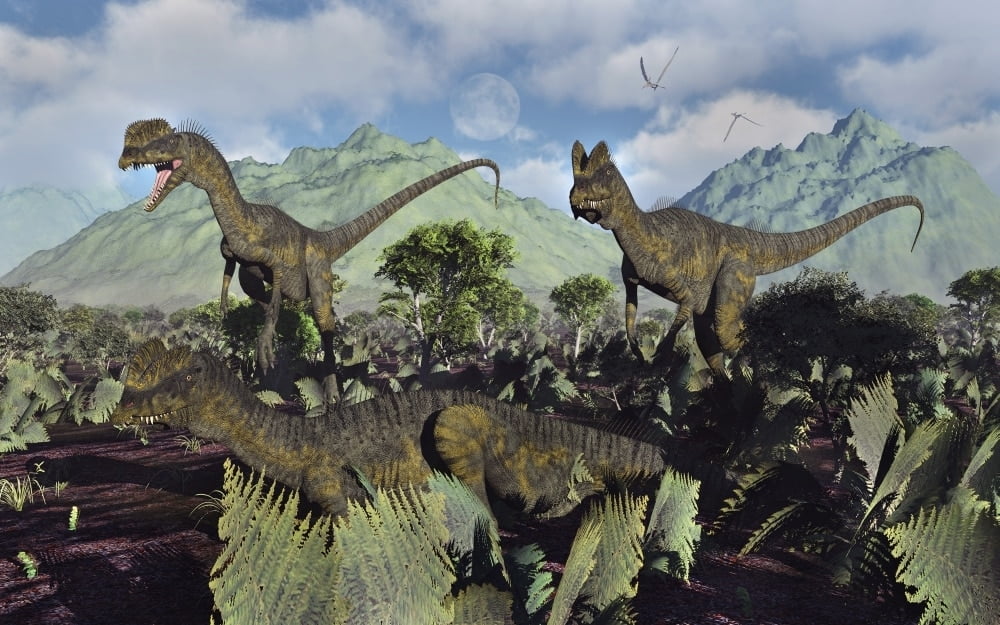 dilophosaurus time period