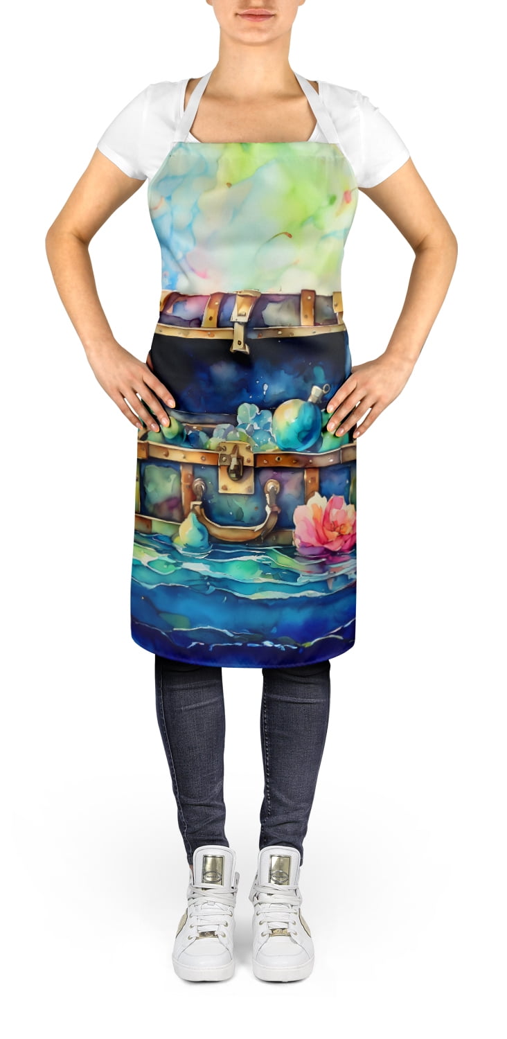 Treasure Chest Apron 27 in x 30 in