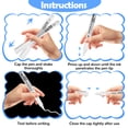 thumbnail image 4 of relayinert 12piece Fabric Paint Permanent Marker Pens Set Versatile Tools For Creative Projects Wide Range, 4 of 6