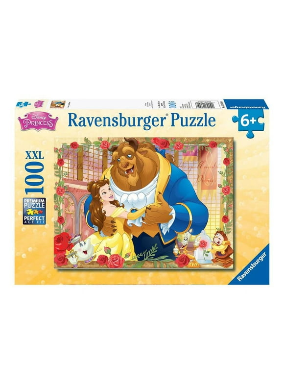 Ravensburger - Disney Beauty & the Beast - Belle & Beast - 100 Piece Kids Jigsaw Puzzle