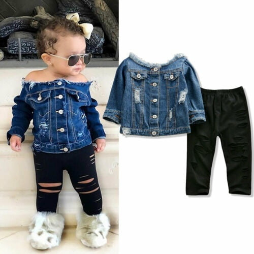 next baby girl denim jacket