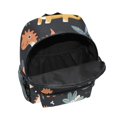 thumbnail image 6 of FORMRS School Backpack with Front Zippered Pocket 12" Elementary Student Travel Daypack, Orange Dinosaur, 6 of 6