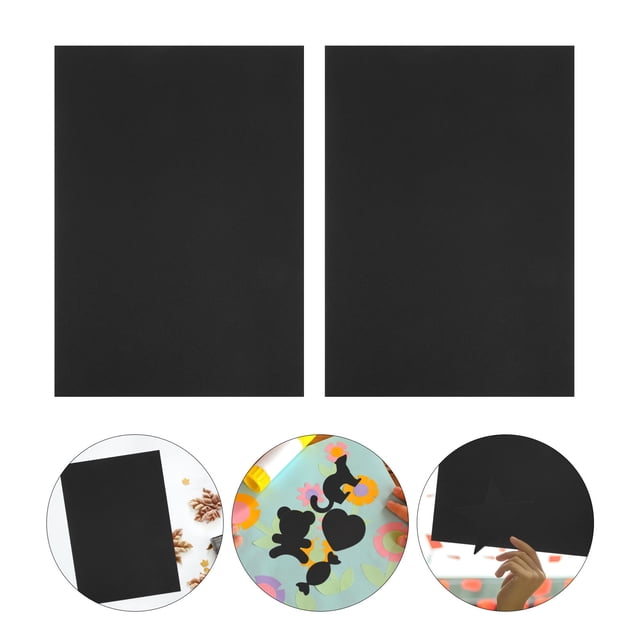 unbranded Papel Negro Para Imprimir Y Tarjetas Y Decoraciones