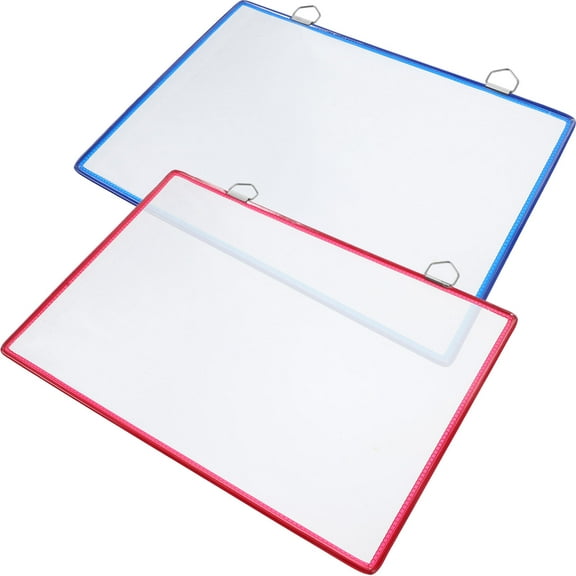 HOMEMAXS  2 Pcs Files Cubicle Hanging Organizer Folder Documents Bag Office