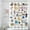 White, variant on Shower Curtain Girls Gift Bathroom Shower Curtains Sets with 12 Hooks Bath Curtains Waterproof Fabric, 72""x72"", White