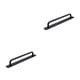 thumbnail image 2 of Riwesomey manija de los muebles con tornillos de montaje perillas de hardware mejora tiradores de puertas resistentes al desgaste decoración negro / 224 Negro/224 mm 2piezas Riwesomey CBP376763, 2 of 5