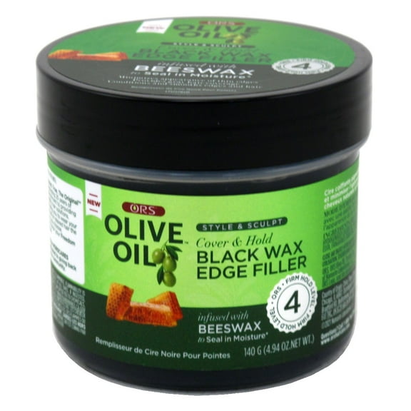 Ors Olive Oil Black Wax Edge Filler 4.94oz (Pack of 3)
