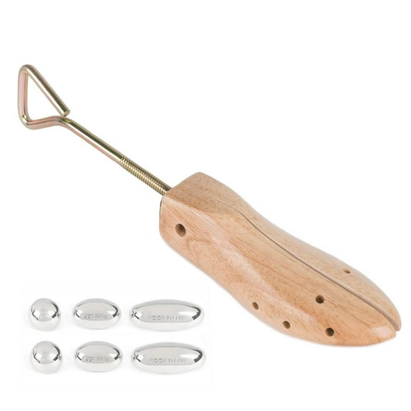 FootFitter Professional Wooden Shoe Stretcher, Men's Small (US 6 - 8)