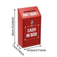 thumbnail image 3 of Outdor Metal With Secure Lock For Storage Steel Bank For Retail And Home Use Portable Container For Bills And, 3 of 6