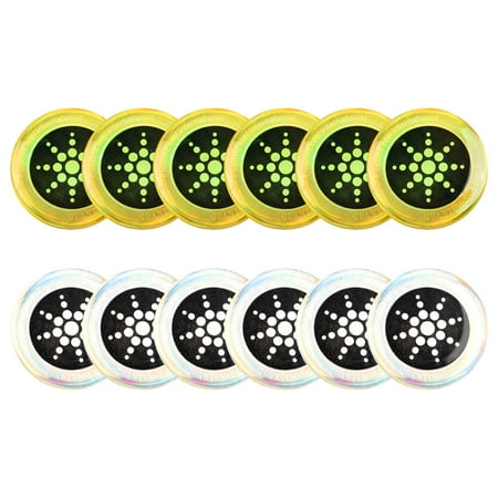 

12Pc Radiation Protection Anti Sticker Phone Tablet Laptop 5G Wi-Fi Ef Rf Emf B3562