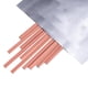 thumbnail image 1 of 10 Varillas de Cobre BCuP-5 para Soldadura Fuerte, Planas, de 25 cm (10 Pulgadas), Autofundentes para Sistemas de Climatización (HVAC), Aire Acondicionado y Refrigeradores., 1 of 6