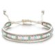 thumbnail image 1 of Nvzi Pulsera hecha a mano con capas de piedra natural, pulseras envolventes con cuentas apilables, regalos de moda, H, 1 of 5