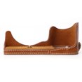 thumbnail image 2 of PU Camera Half Case, Hand Feeling  Camera Half Cover, New Design Lightweight Performance For Photographers Camera Outdoor Travel Brown, 2 of 8