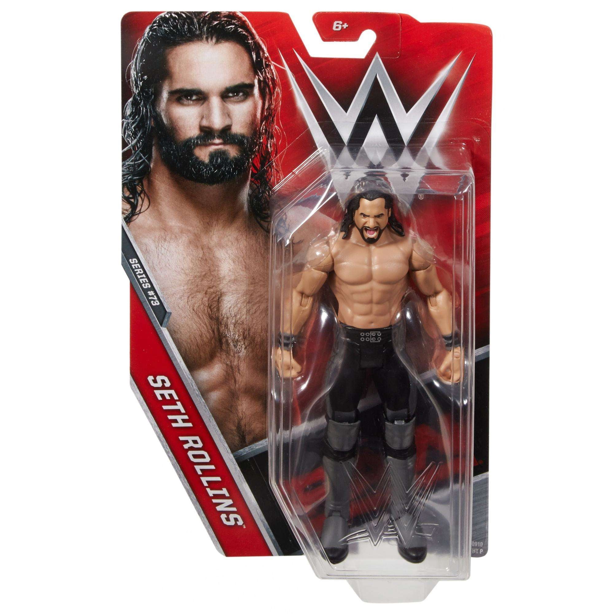 WWE Seth Rollins 6-inch Articulated Action Figure with Ring Gear