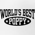 thumbnail image 2 of CafePress - World's Best Poppy - Trucker Hat - Polyester Foam Front and Nylon Mesh Weave Back, 2 of 8