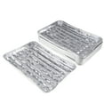 thumbnail image 2 of 20x Foil Baking Trays Large Tray Bake Containers Aluminium Disposable Grill Pan, 2 of 8