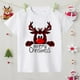 thumbnail image 1 of Camiseta con estampado de ciervo de Feliz Navidad, camiseta de Navidad para chico, ropa para niño, Tops, traje de fiesta de Navidad para niño y niña, regalos de vacaciones para niño, 1 of 4