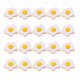 thumbnail image 1 of WORGEOUS 20 unids accesorios de joyería de bricolaje colgantes de aleación creativa aleación tortilla decoraciones, 1 of 9
