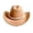 Khaki, variant on Elegant Outdoor Beach Leisure Resort Style Sun Hat with Round Brim Apparel Men