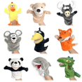 thumbnail image 3 of Marionetas de dedo de mano de animal, muñeco de peluche, juguetes educativos para bebés, simulador de zorro, oso y tiburón, juguetes de peluche suaves, juego de muñecas de anime para niñas, toro, to, 3 of 5