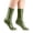 Light Green, variant on Shiny Socks for Women Men Metallic Ribbed Laminated Socks Elegant Metallic Socks Shimmer Socks Glitter Sock Fashion Uxury Socks Statement Socks Elasticity Anti Slip Soft Socks One Size