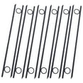 Durable Heavy Duty 18 Inch Steel Rebar Stake with Loop Grip 12pcs of 3/8x Tent Canopy Ground