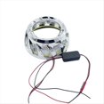 thumbnail image 5 of Piezas de Accesorios para Modificar Faros Delanteros, Lente de Proyector LED de Xenón de 3 Pulgadas, Cubierta Espiral, Luz Integrada, Cubierta de Luz Diurna., 5 of 5