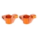 thumbnail image 4 of Rc 1:10 Piezas de Actualización de Tobillo Trasero L \ u0026 R para per per per Skew 4x4 naranja Hugo Portador de buje trasero, 4 of 10