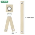 thumbnail image 3 of Uxcell 16-Pack Tree Straps for Staking,1.5 Inch x 15.7 Inch for Leaning Tree Protection[Khaki], 3 of 6