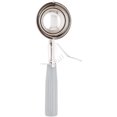 thumbnail image 2 of Met Lux Ounce Portion Scoop Durable Disher Scoop - Thumb Trigger Orange Stainless Steel Ice Cream Disher for Portion Control for Ice Cream Mashed Potato and Cookie Batter, 2 of 6